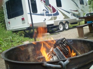 Fire Pits and Campers